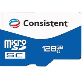 Consistent 128GB MicroSD Memory Card | High-Speed Storage