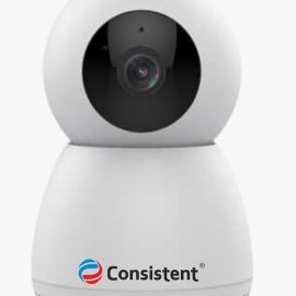 Consistent Mini 3MP WiFi Pan-Tilt Security Camera | 360° View | Night Vision