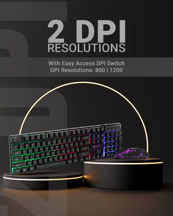 RAEGR RapidGear X30 Gaming Keyboard & Mouse Combo - Image 3