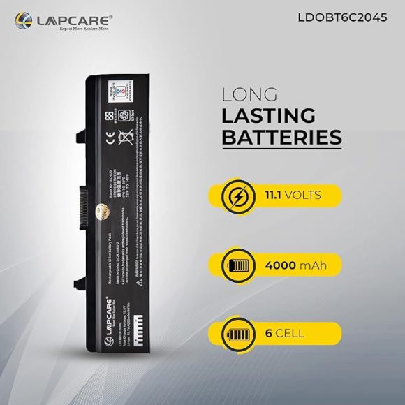 Lapcare Battery for Dell Inspiron 1525, 1545 & More - Image 2
