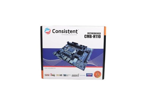Consistent H-110 Motherboard | 6th & 7th Gen | DDR4 | 3Y Warranty - Image 2