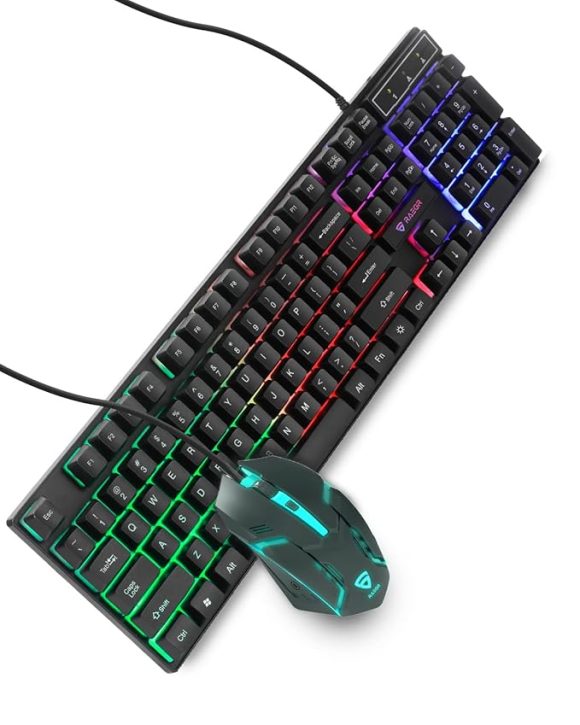 RAEGR RapidGear X30 Gaming Keyboard & Mouse Combo