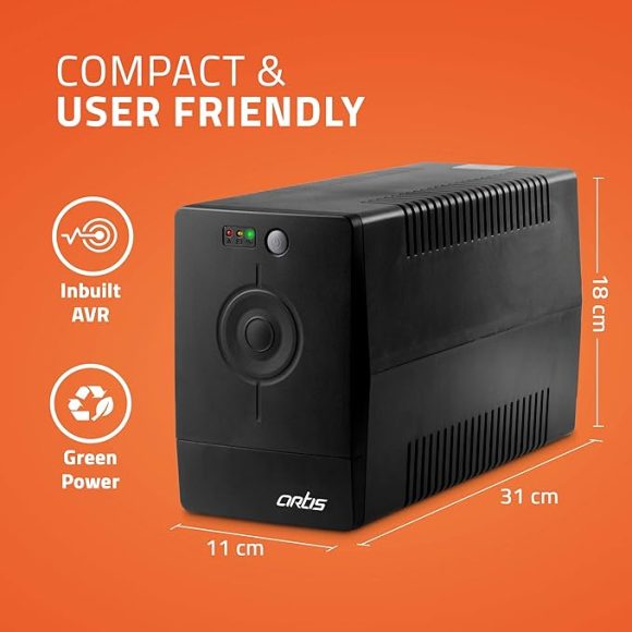 Artis PS-1000Eco 1000VA Line Interactive UPS - Image 3
