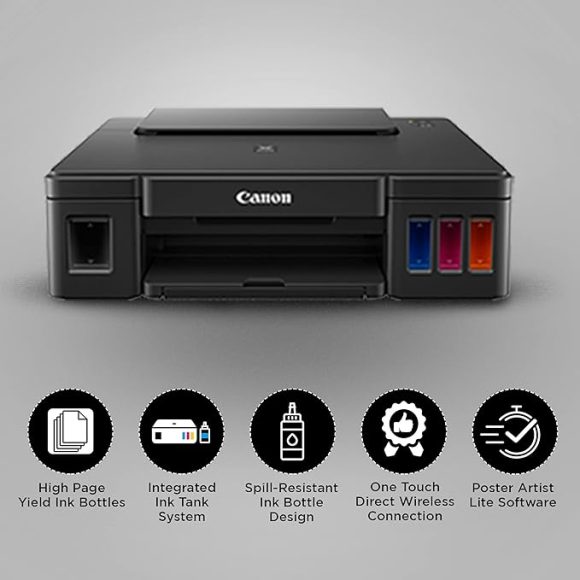 Canon PIXMA G3010 Wireless Ink Tank Printer (All-in-One) - Image 3