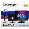 Consistent 15.1" Ultra-Slim LED Monitor (CTM 1505) | VGA | Black