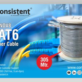 Consistent 3+1 CCTV Surveillance Cable | 70m/90m | High-Quality Transmission