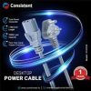 Consistent Desktop Power Supply | 350W | 1.5m Cord | 3-Pin Connector
